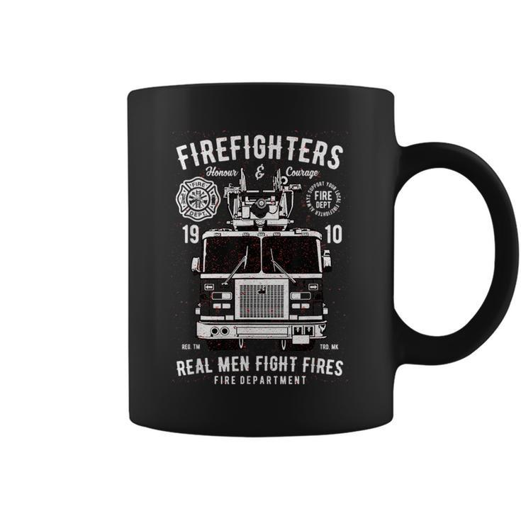 Firefighters Truck Proud Firefighter Job Pride Fireman Dept  Coffee Mug