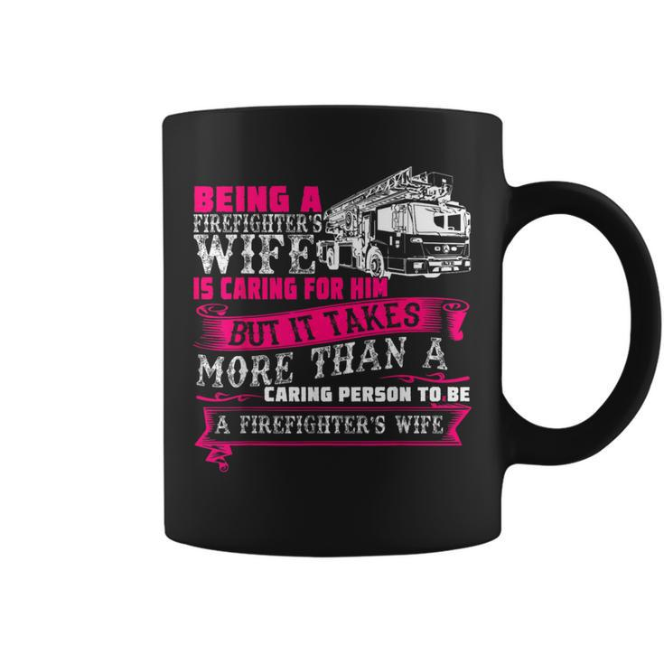Being A Firefighter's Wife Women's Coffee Mug