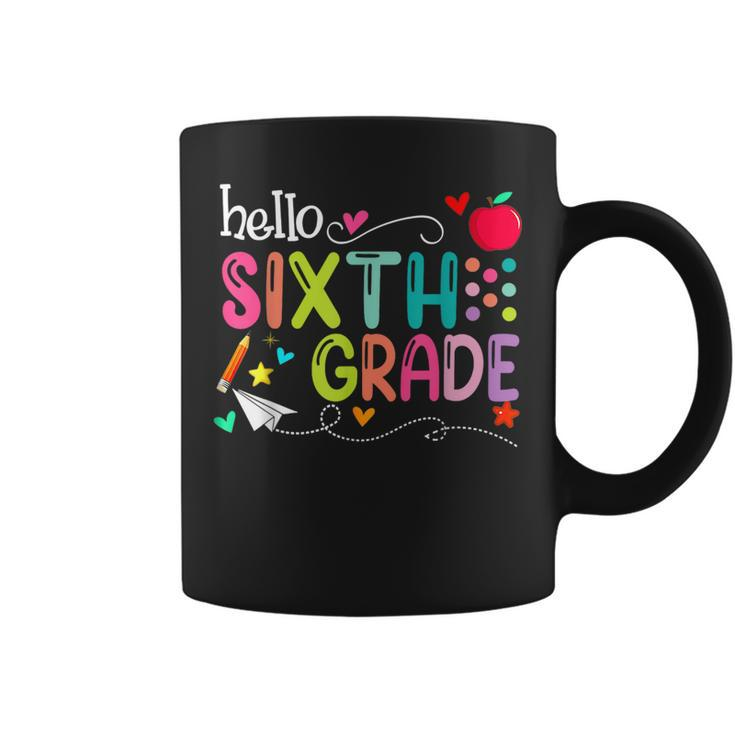 First Day Of Sixth Grade Teacher Welcome Back To School Coffee Mug