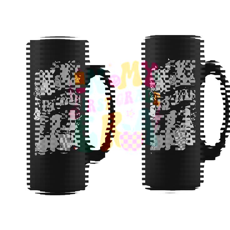 In My First Grade Era Back To School Retro Groovy 1St Grade Coffee Mug