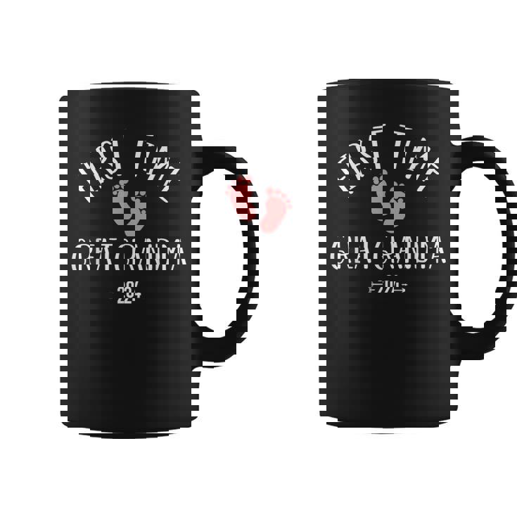 First Time Great Grandma 2024 Coffee Mug