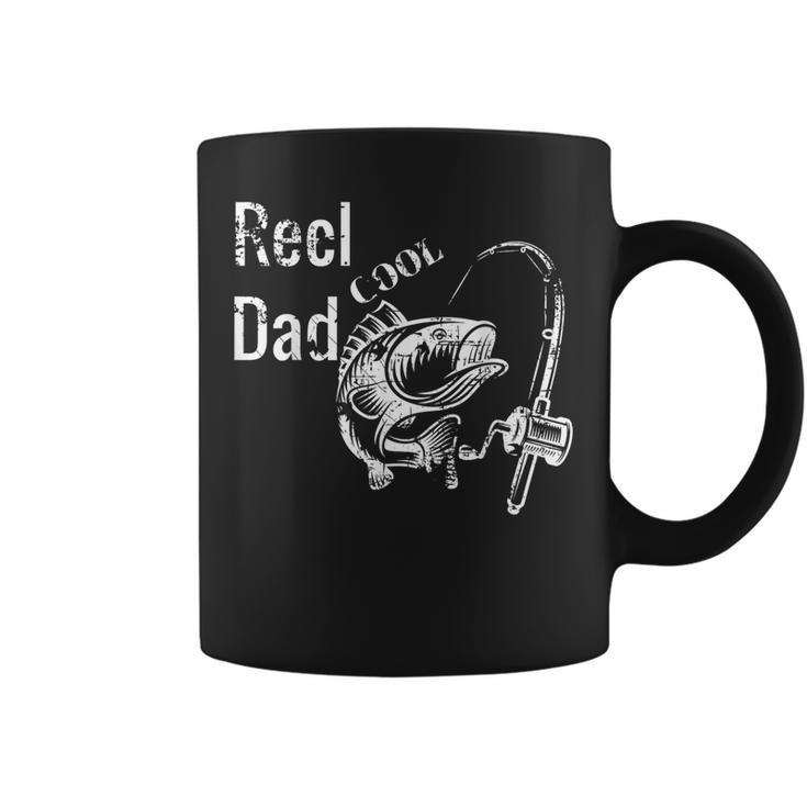 Fishing Dad Reel Cool Papa Father's Day Coffee Mug