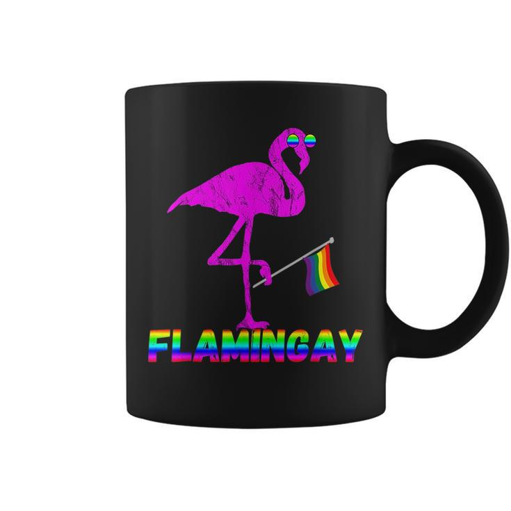 Flamingo Gay Pride Lgbt Homosexual Pink Exotic Bird Gender  Coffee Mug