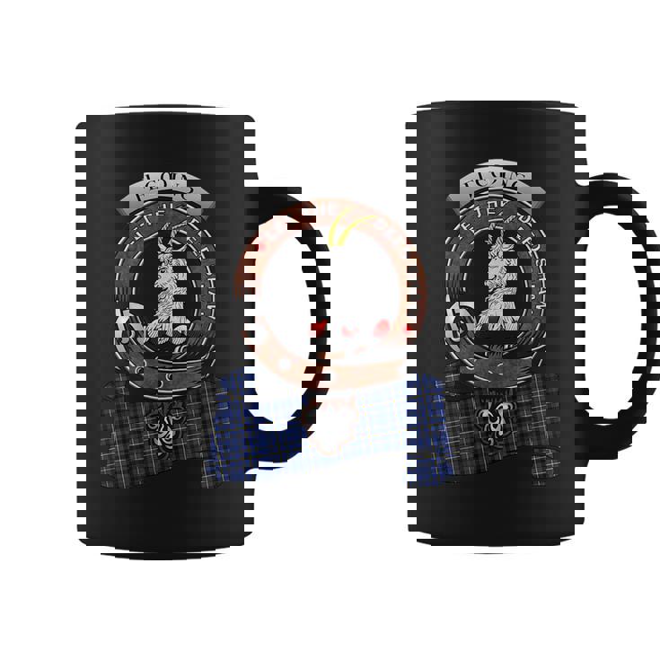 Fleming Scottish Clan Badge & Tartan Coffee Mug