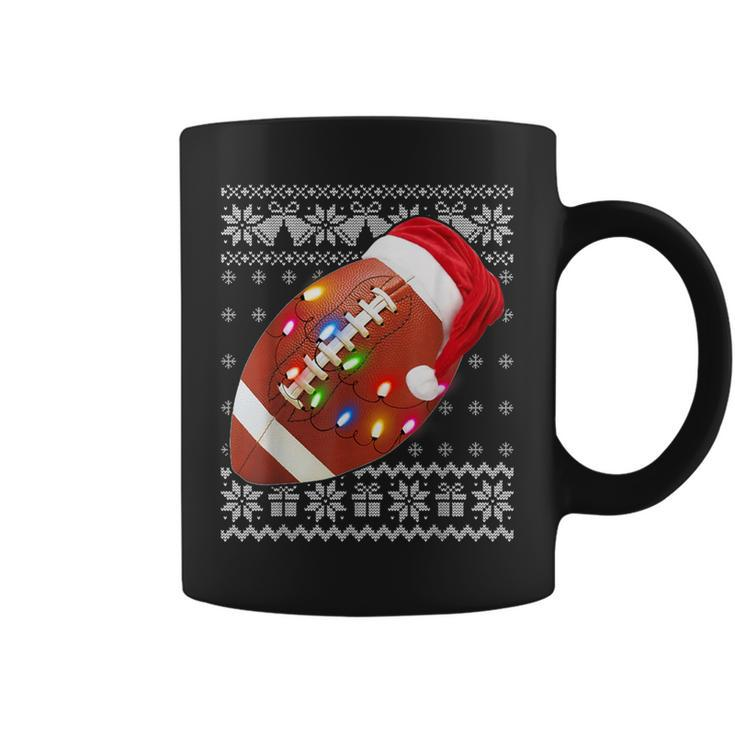 Football Christmas Ugly Christmas Sweater Coffee Mug