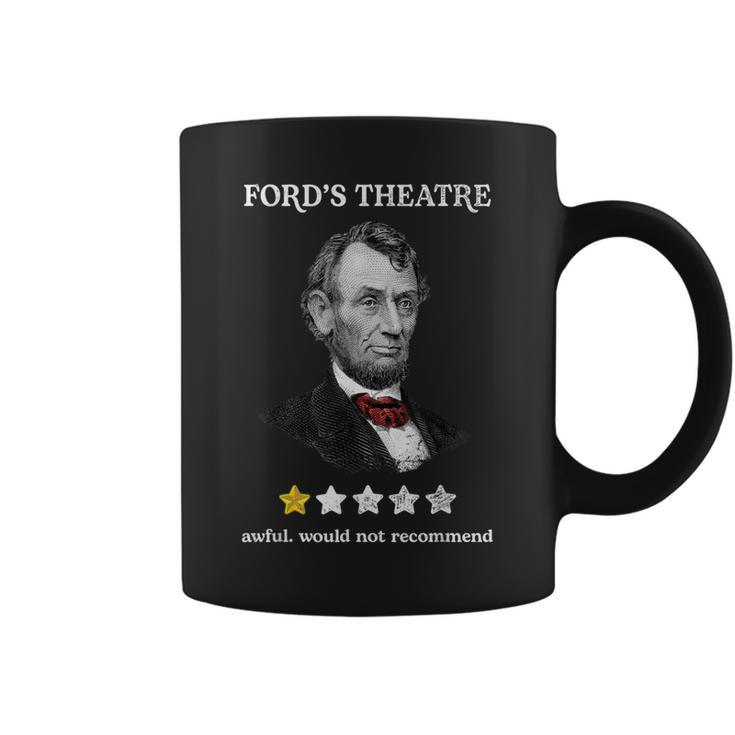 Ford's Theater Presidential History Abe Lincoln Coffee Mug