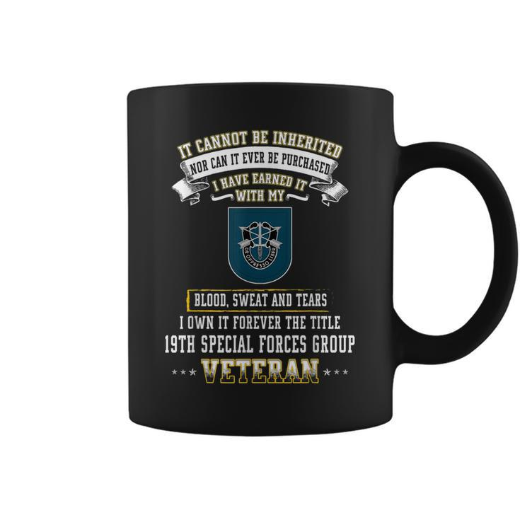 Forever The Title 19Th Special Forces Group Veteran  Coffee Mug