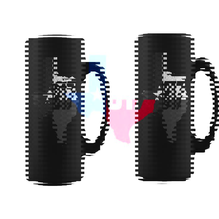Fort Worth Area Code 817 Texas Souvenir Coffee Mug