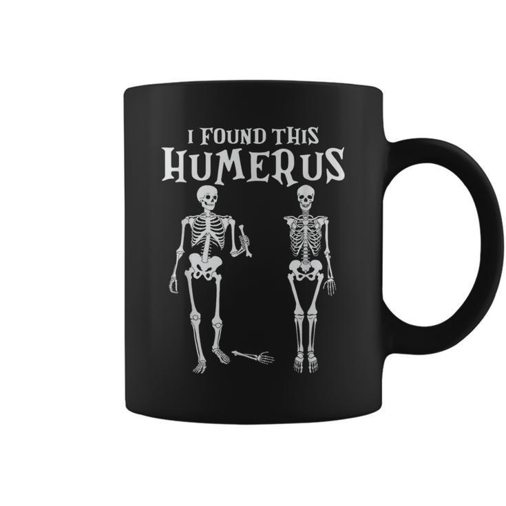 I Found This Humerus Skeleton Halloween Costume 2023 Coffee Mug