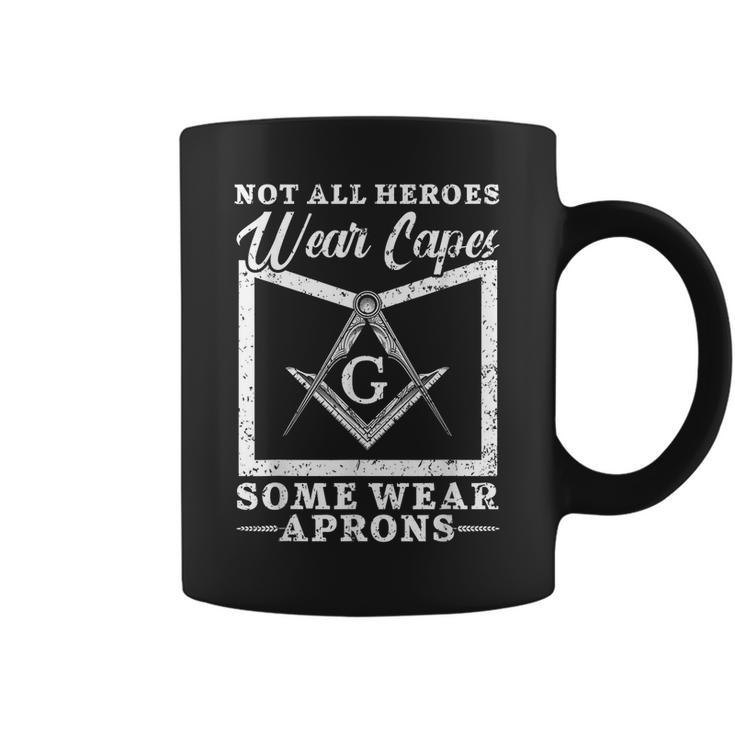 Freemason Masonic Fraternal Freemasonry Square Compass  Coffee Mug