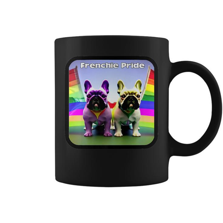 French Bulldog Lovers Lgbtq Frenchie Gay Pride Month Rainbow   Coffee Mug