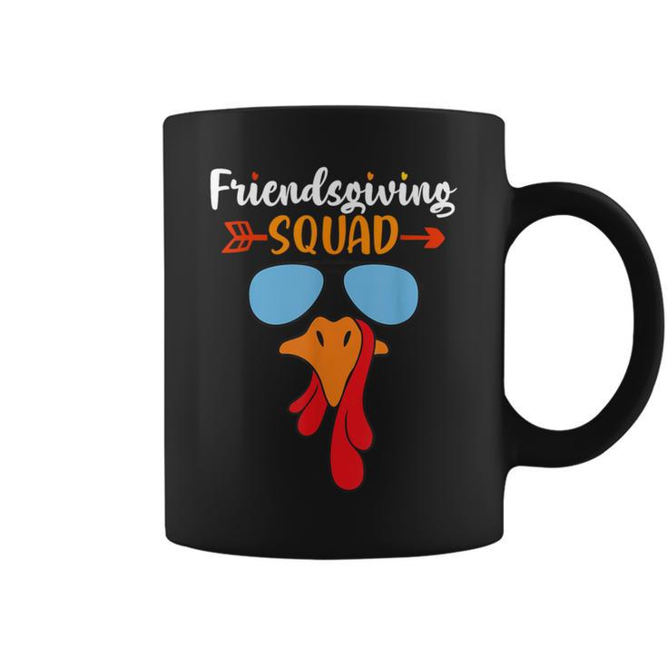 Friendsgiving Squad Happy Thanksgiving Day Friendship Coffee Mug