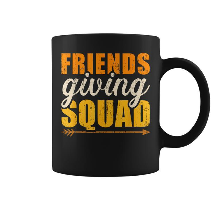 Friendsgiving Squad For Thanksgiving Party With Friends Coffee Mug