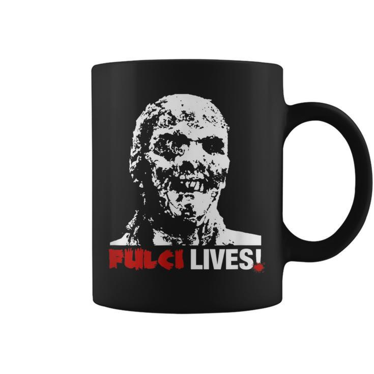 Fulci Lives Zombie Horror Movie Horror Coffee Mug