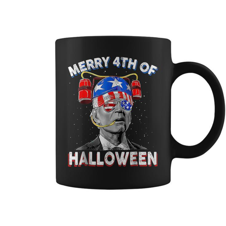 Fun Joe Biden Drink Beer 4Th Of July Merry 4Th Of Halloween  Coffee Mug
