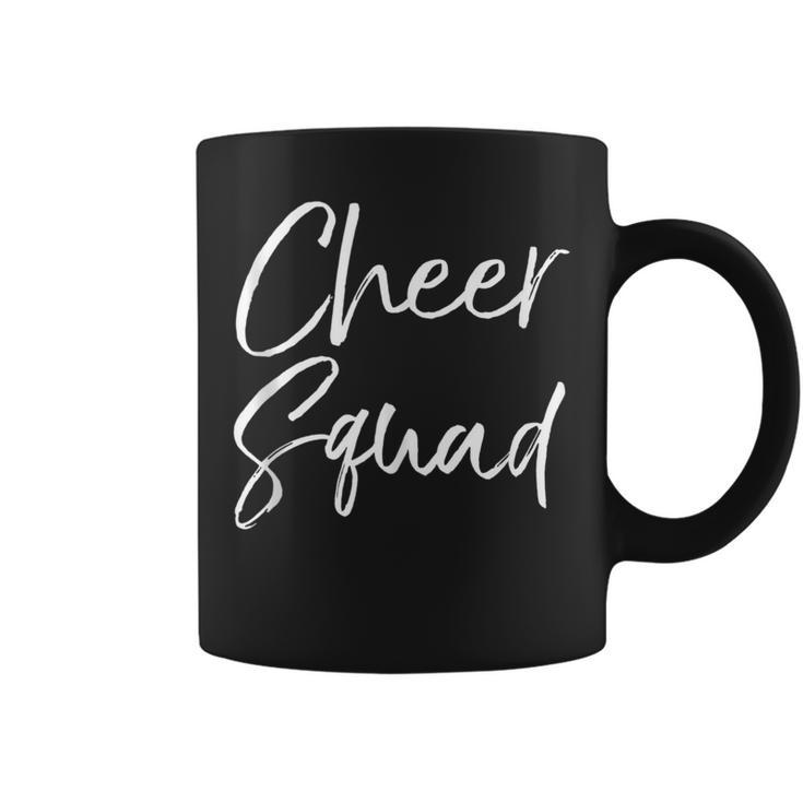 Fun Matching Cheerleading For Cheerleaders Cheer Squad Coffee Mug