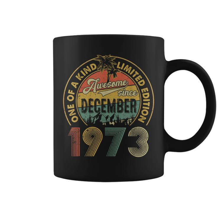 50 Years Old December 1973 Vintage 50Th Birthday Coffee Mug