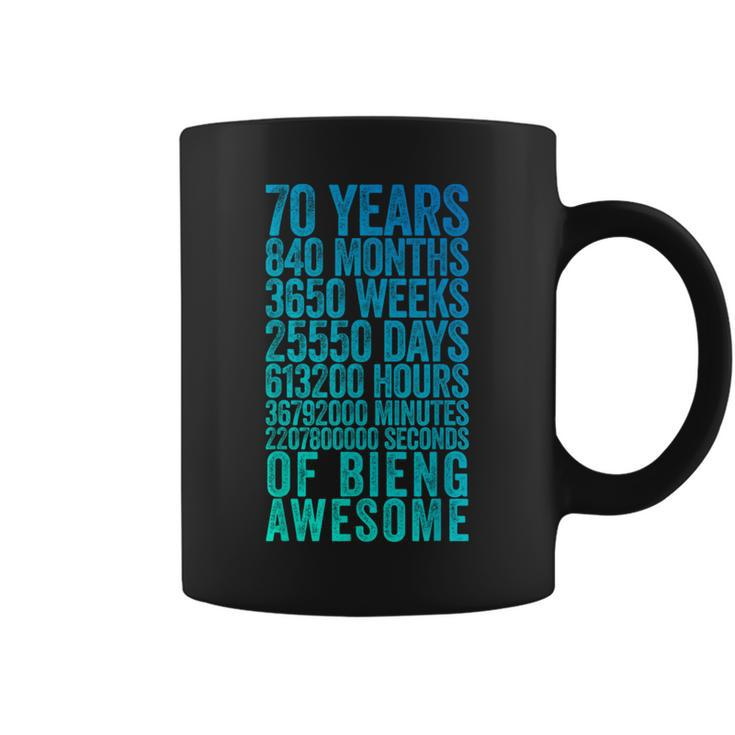 Funny 70Th Birthday  Old Meter Funny 70 Year Old Gifts  Coffee Mug