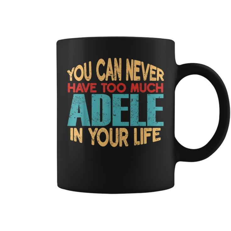 Funny Adele Personalized  First Name Joke Item  Coffee Mug
