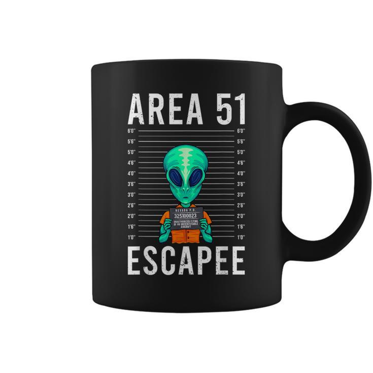 Alien Art Alien Lover Area 51 Escapee Alien Coffee Mug