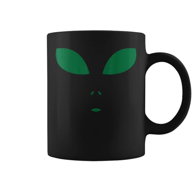 Funny Alien Face Scary Science Fiction Geek Gift  Coffee Mug