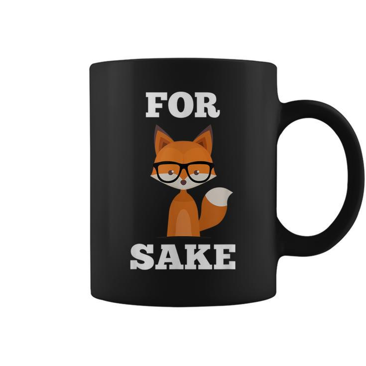 & Cute For Fox Sake With Adorable Pun Coffee Mug