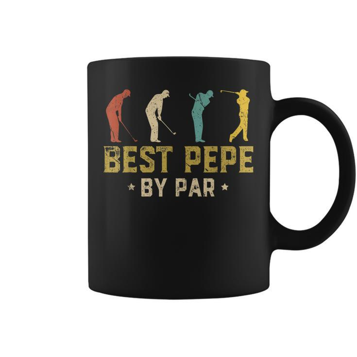 Funny Best Pepe By Par Fathers Day Gifts Golf Coffee Mug