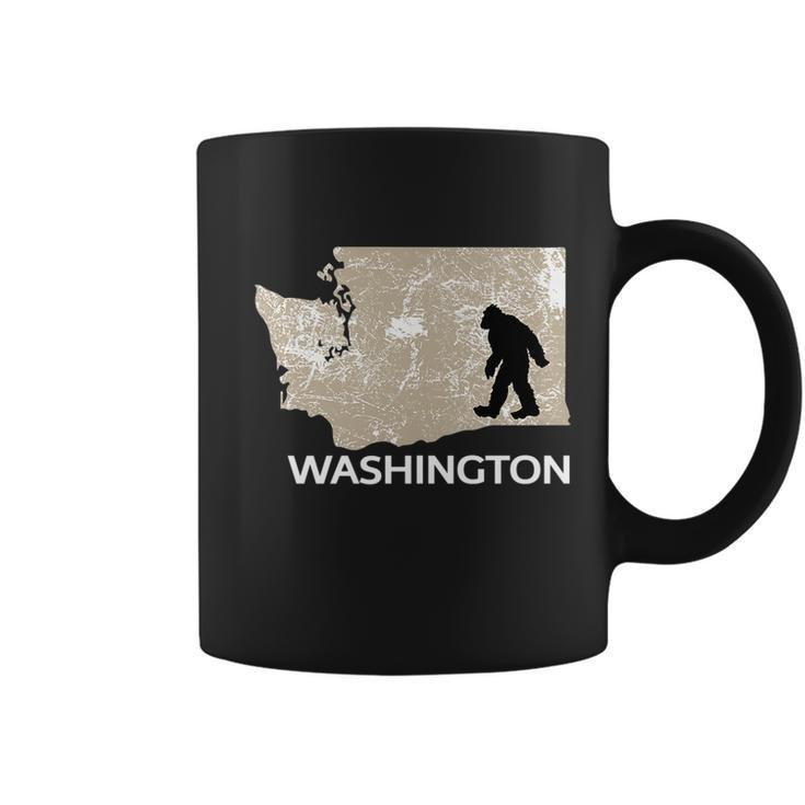Funny Bigfoot I Believe Loves Washington Wa Sasquatch Sasquatch Funny Gifts Coffee Mug