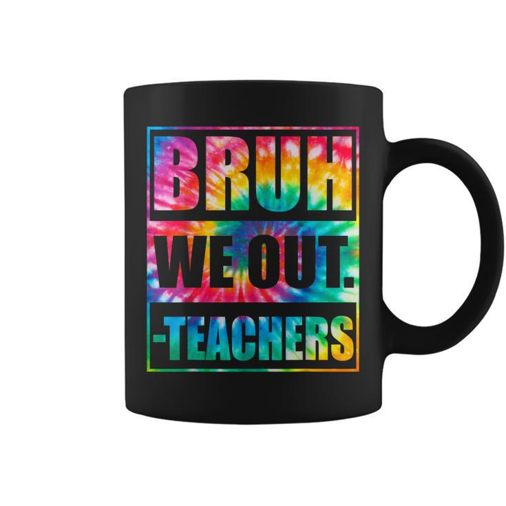Funny Bruh We Out Teachers End Of School Year Hello Summer Coffee Mug