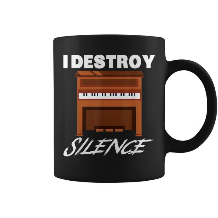 Celesta I Destroy Silence New Year Coffee Mug