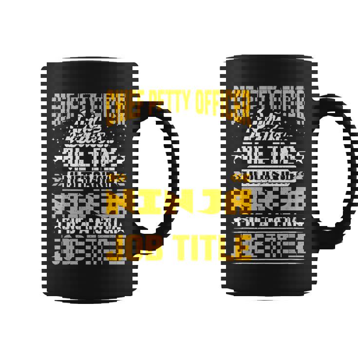 Chief Petty Officer Job Title Coffee Mug