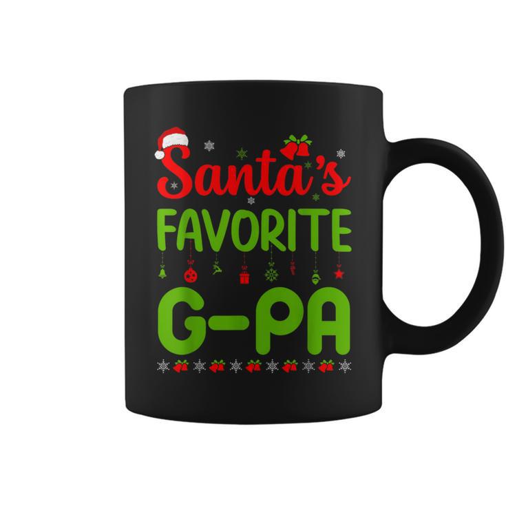 Christmas Santa's Favorite G-Pa Cute Merry Xmas Party Coffee Mug