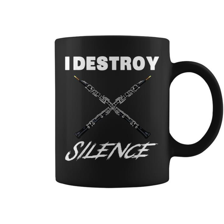 Cor Anglais I Destroy Silence New Year Coffee Mug