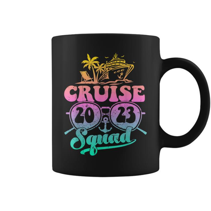 Couples Cruise Squad 2023 Family Vacation Coffee Mug