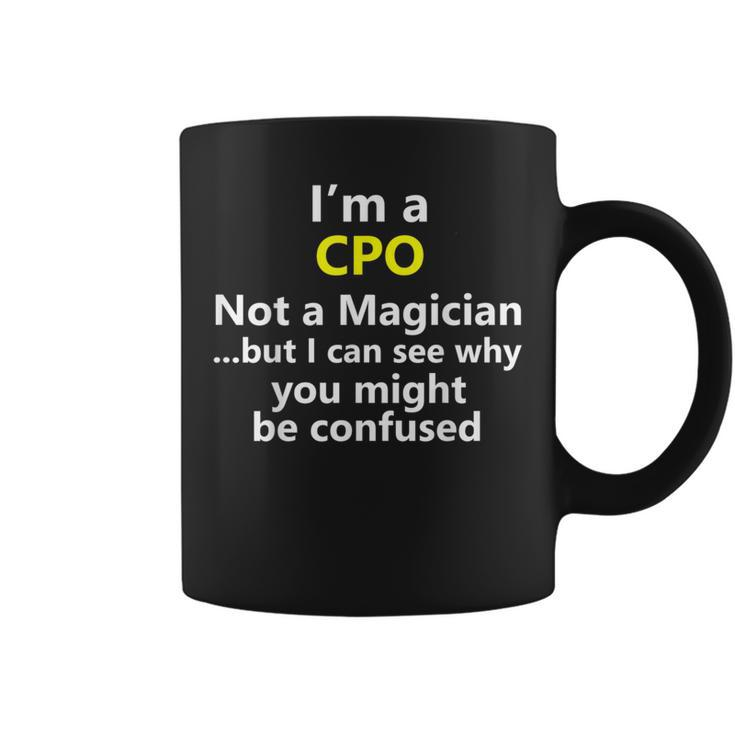 Cpo Chief Product Officer Job Career Occupation Coffee Mug
