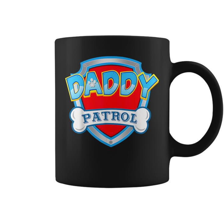 Daddy-Patrol-Dog Mom Dad Birthday Party Coffee Mug