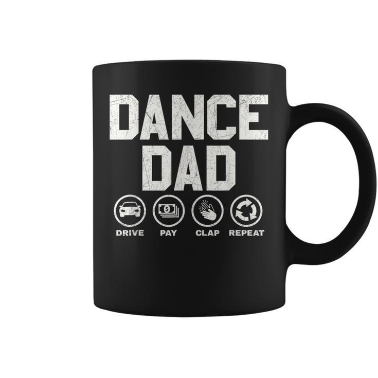 Funny Dance Dad  Proud Dancer Dancing Father Men   Coffee Mug