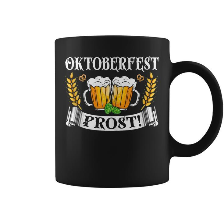 Drinking Beer Lover Oktoberfest Prost Beer German Coffee Mug