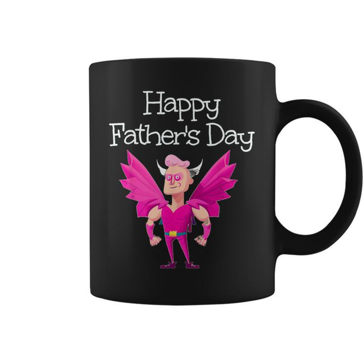 Funny Embarrassing Dad In Girl Colors Happy Fathers Day  Gift For Women Coffee Mug