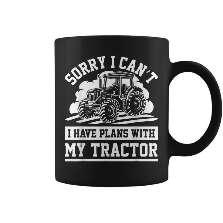 Funny Farm Tractors Farming Truck Enthusiast Saying Outfit  Coffee Mug