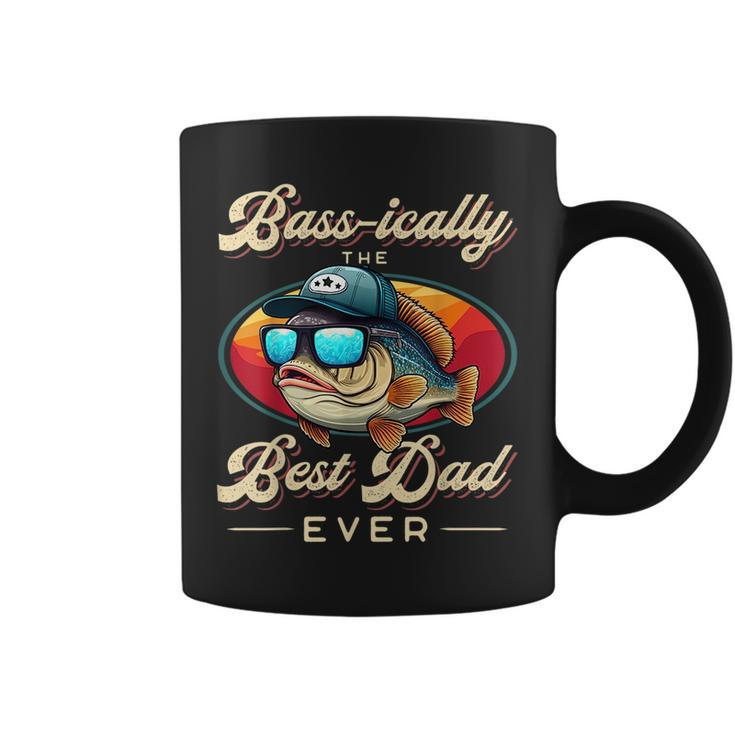 Funny Fishing Fathers Day - Dad Fisherman Birthday Graphic  Coffee Mug
