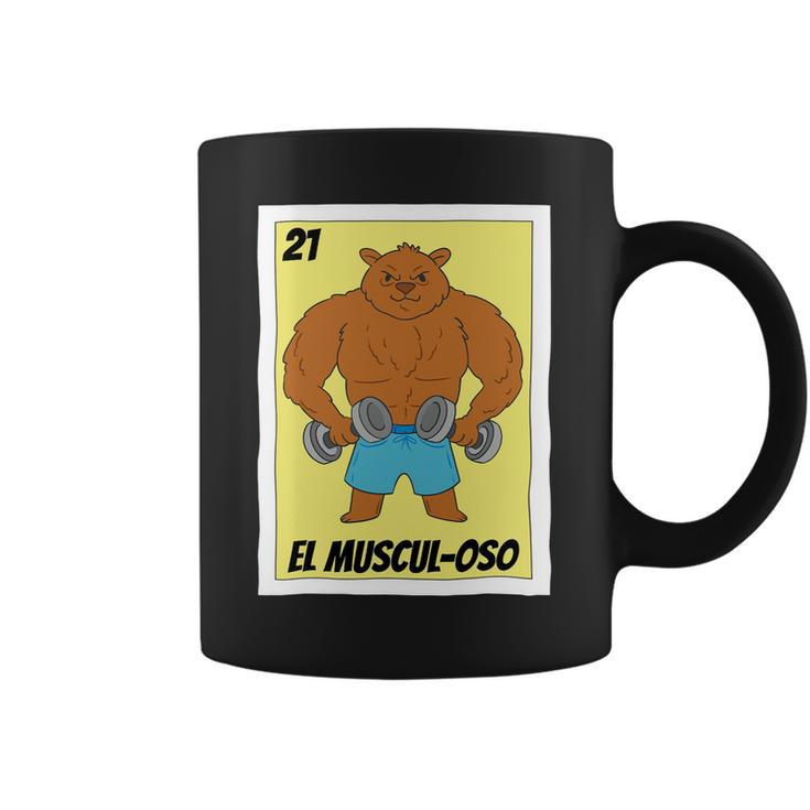 Funny Fitness Mexican Design El Musculoso _1 Coffee Mug