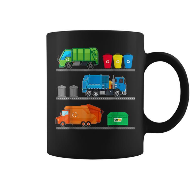 Garbage Truck Driver Junk Bin Dumpster Lorry Toy Coffee Mug