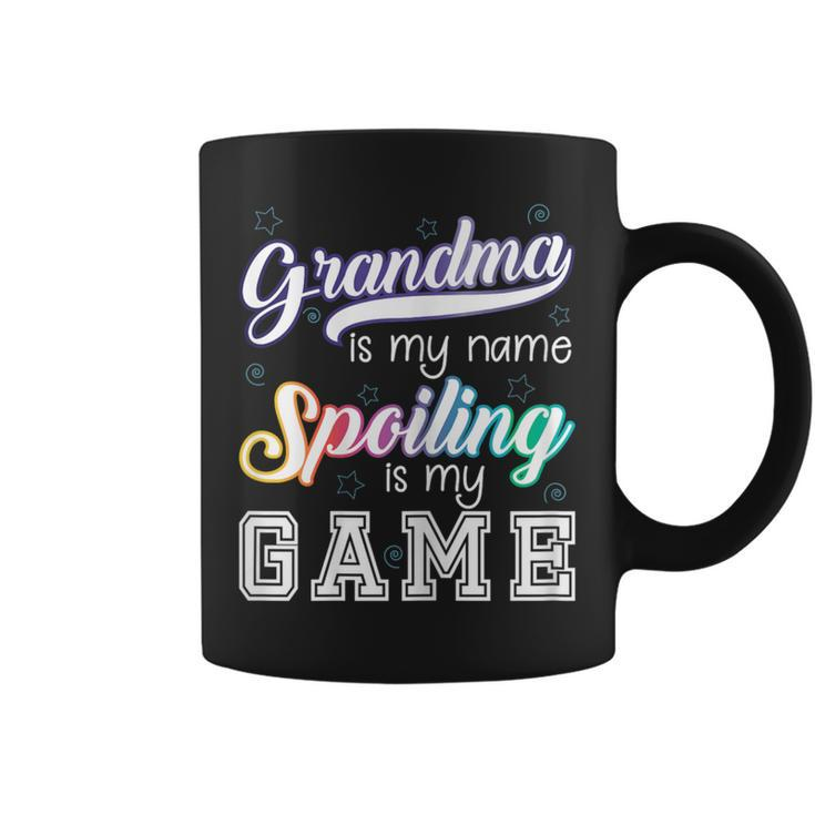 Grandma Is My Name Spoiling Is My Game Special Coffee Mug