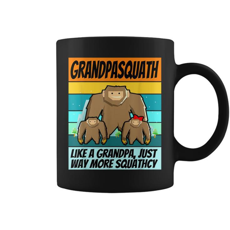 Funny Grandpa  Squatch Grandpasquatch  Squatchy  Coffee Mug