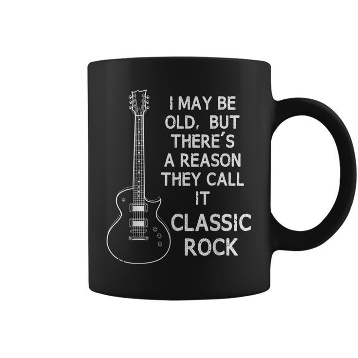 Funny Guitar Guitarist Musician Rock Music Gift Men Dad  Coffee Mug