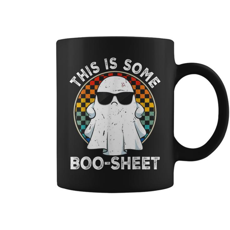 Halloween This Is Some Boo Sheet Costume Coffee Mug