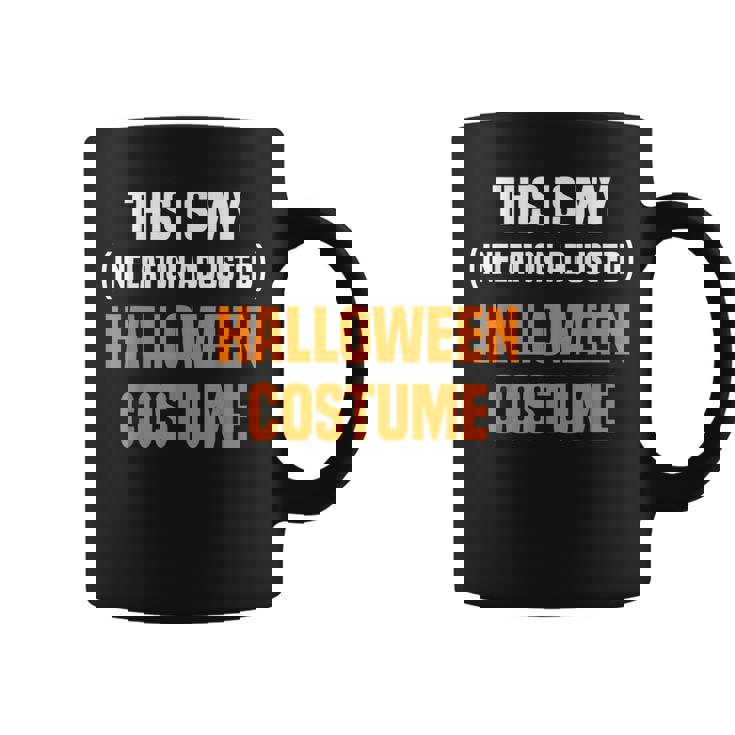 Funny Halloween Joke Inflation Halloween Costume Coffee Mug