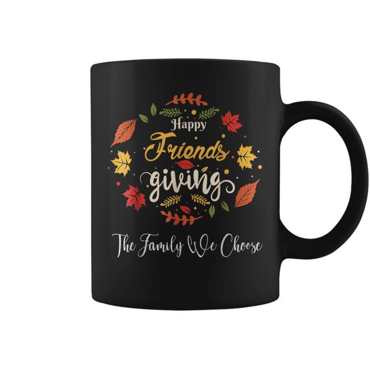 Happy Friendsgiving Turkey Friends Giving Coffee Mug