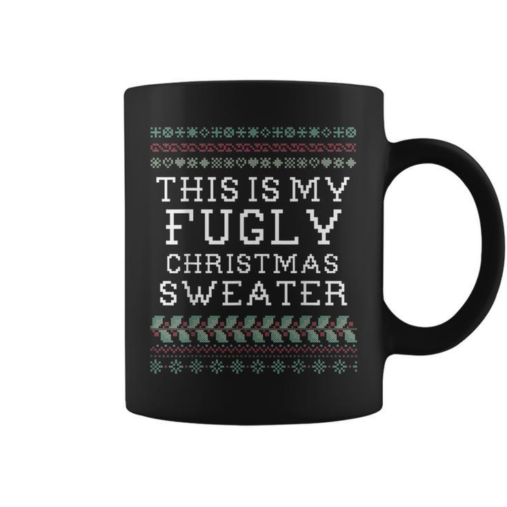 This Is My Holiday Ugly Christmas Sweater Coffee Mug